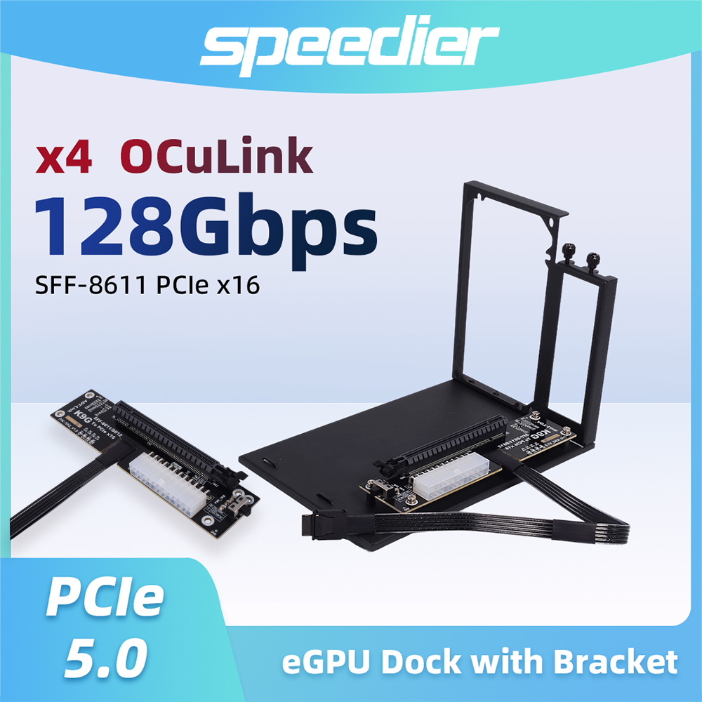 Oculink Egpu Dock Graphics Card - OCuLink SFF-8611 /8612 to PCIe X16