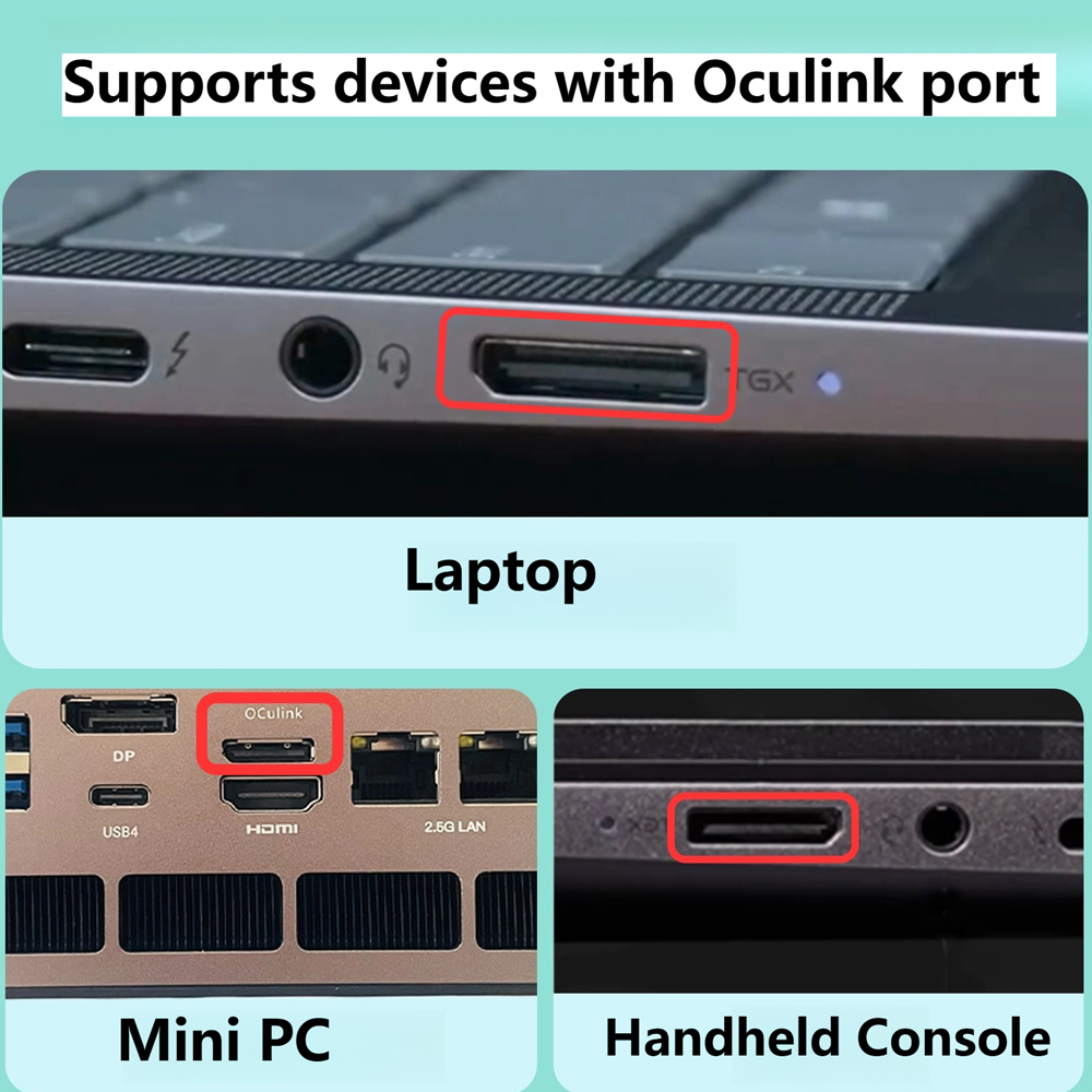 Oculink eGPU Graphics Card Doc - Oculink Egpu Dock Graphics Card recension och pris