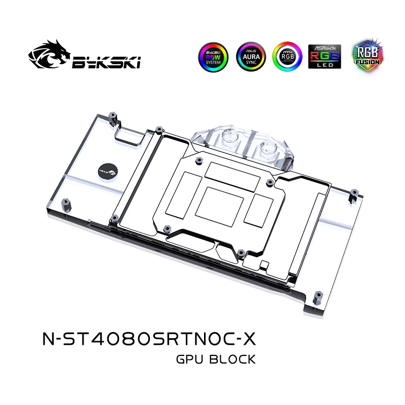 Bykski N-ST4080SRTNOC-X GPU Bl - Rtx 4080 Super 16Gb recension och pris