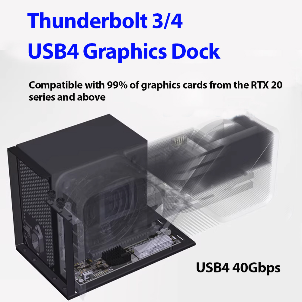 ADT-Link USB4 eGPU Dock Thunde - Thunderbolt 4 External Gpu Enclosure recension och pris