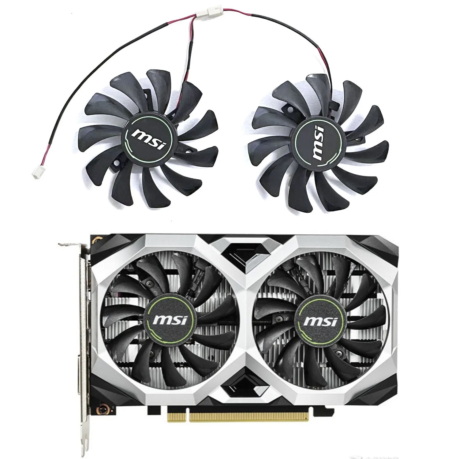 LZQLY New GPU Fan 2pin 75MM HA - Rtx 4080 Super 16Gb recension och pris