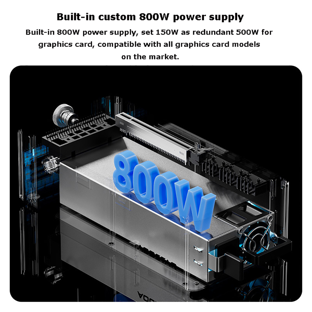 AG02/AG01 EGPU Dock with OCuLi - Oculink Egpu Dock Graphics Card recension och pris