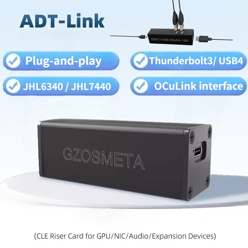 T3 / T4 OCuLink Thunderbolt 4  - Oculink Egpu Dock Graphics Card recension och pris