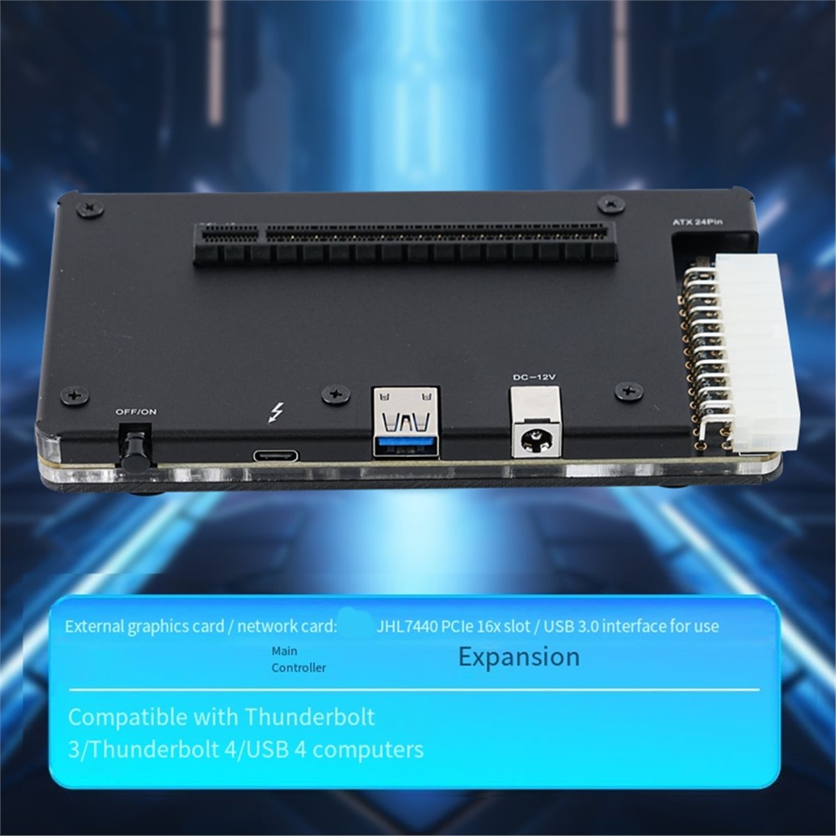 ABIU Professional External GPU - Thunderbolt 4 External Gpu Enclosure recension och pris