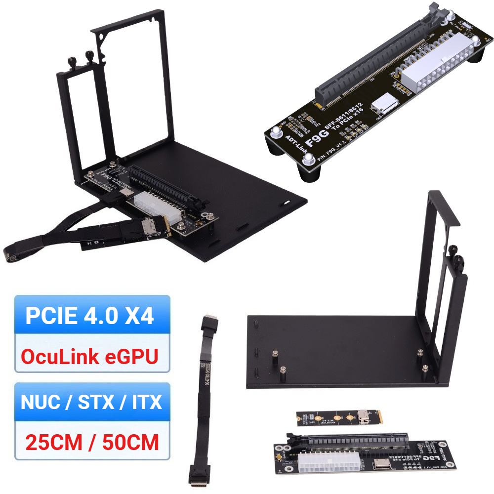 F9G-BK7 EGPU Oculink GPU Dock  - Oculink Egpu Dock Graphics Card recension och pris
