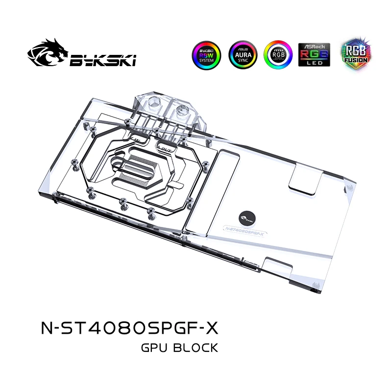 Bykski GPU Block for Zotac GeF - Rtx 4080 Super 16Gb recension och pris