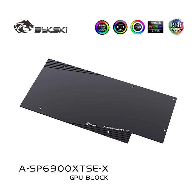 Bykski GPU Water Block for SAP - Rx 6900 Xt 16Gb recension och pris