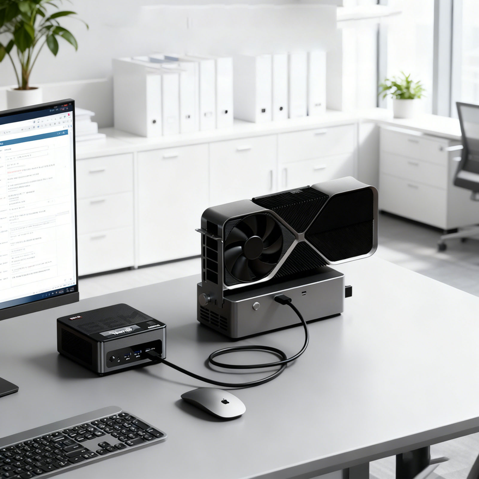 800W PSU PCIe 4.0 X4 External  - Oculink Egpu Dock Graphics Card recension och pris
